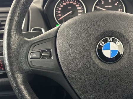 2017 BMW 1 Series 116D**MULTIFUNCTIONAL STEERING WHEEL**BLACK CLOTH INTERIOR**DIGITAL MEDIA DISPLAY**BLUETOOTH**AIR CONDITIONING**NAVIGATION**ISOFIX**FINANCE AVAILABLE** €14,995 thumbnail