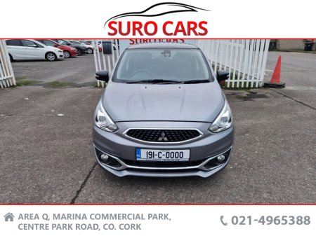 2019 Mitsubishi Mirage 1.2 Petrol Automatic Black Edition €9,890