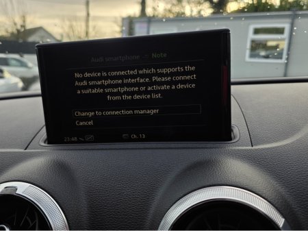 2018 Audi A3 ( 182 REG ) 1.4 TFSI NAVI VIRTUAL CLOCKS ANDROID AUTO CARPLAY BLIND SPOT LANE ASSIST REAR TRAFFIC ASSIST €18,950 thumbnail