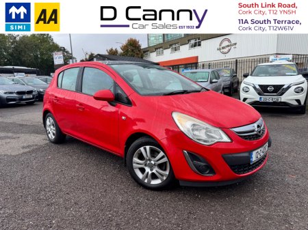 2012 Opel Corsa SC 1.2I ECOFLEX S/S 4DR START STOP €4,900