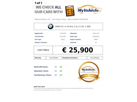 2017 BMW X3 - thumbnail 29