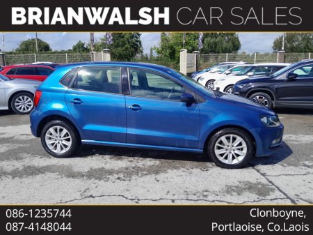2017 Volkswagen Polo 1.2 Petrol Automatic 5 Door. Portlaoise.