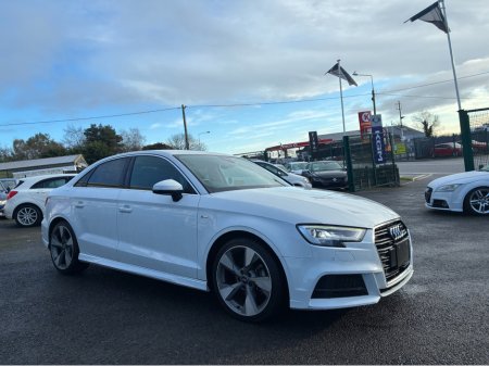 2018 Audi A3 ( 182 REG SALOON 1.4 S LINE EDITION PACK VIRTUAL COCKPIT - NAVIGATION -CARPLAY ANDROID AUTO LEATHER PACK - REVERSING CAMERA / PARKING SENSORS - DRIVE MODE €22,950 thumbnail