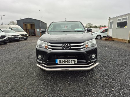 2018 Toyota Hilux 2.4 D-4D ACTIVE DC 4WD 14 148HP 4DR €21,950