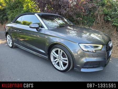 2017 Audi A3 CABRIOLET 2.0 S LINE TDI 148 148BHP 2DR €17,999