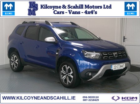 2021 Dacia Duster PRESTIGE BLUE DCI 115 4 4X2 5DR