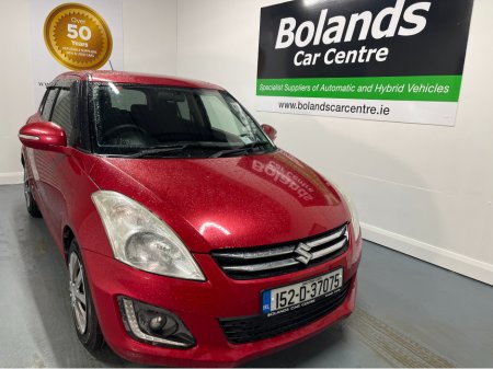 2015 Suzuki Swift AUTOMATIC 1.2 PETROL 5DR MODEL  www.bolandscarcentre.ie €9,900
