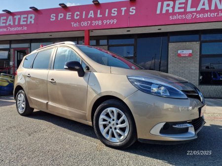 2016 Renault Grand Scenic GLASS MOONROOF, LIMITED EDITION PANORAMIC ROOF 7 SEATER €8,900