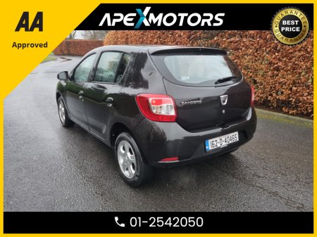 2016 Dacia Sandero FINANCE ARRANGED * 1.5DCI LAUREATE 90BHP * TOP SPEC WITH ALLOY WHEELS * NEW NCT JAN-27 * LOW  TAX  * RELIABLE  * ECONOMICAL * IMMACULATE * STAMPED SERVICE HISTORY * AA APPROVED * 101 SAFETY CHECKLIST €7,249 thumbnail