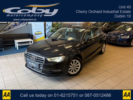 2014 Audi A3 Saloon 1.4 Auto 4dr Saloon. Stunning Car with, 2 Keys, New NCT. Alloy Wheels, Digital Dash, Dual Climate, Cruise, MFSW, Reverse Camera, Sat Nav, Bluetooth, Paddle Shift & more. €12,950