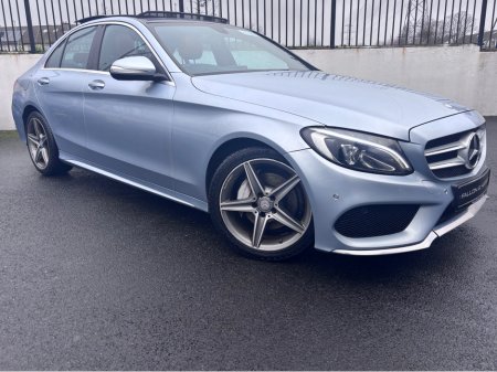 2015 Mercedes-Benz C Class C220d AMG LINE PREMIUM // RED LEATHER // SUNROOF €13,995 thumbnail