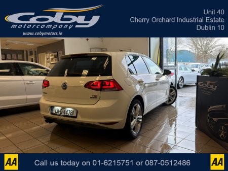 2013 Volkswagen Golf 1.4 5DR AUTO Highline. New NCT done before collection. Full Leather, Reverse Cam, Cruise Control, Heated Seats, Dual Climate, MFSW, Paddle Shift, Bluetooth and more. €11,450 thumbnail