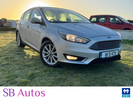 2018 Ford Focus TITANIUM 1.5 TD 95PS 6SPEED 4DR €13,750