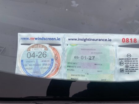 2017 Mazda Mazda2 1.5 75PS EXECUTIVE ASP 5 4DR ONLY 86KLMS €10,250 thumbnail