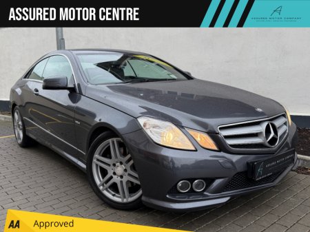 2011 Mercedes-Benz E Class E SERIES CDI AVANTGARDE SPORT 2DR AUTO**FULL BLACK LEATHER INTERIOR**REAR PARKING SENSORS**AMG STYLE ALLOY WHEELS**CRUISE CONTROL**BLUETOOTH**HISTORY CHECKED**FINANCE ARRANGED**