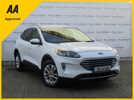 2021 Ford Kuga AUTOMATIC TITANIUM 5DR 2.5 PHEV 225 S6.FULL HEATED LEATHER TRIM, FULL FORD SERVICE HISTORY. SHOWROOM CONDITION. NCT TESTED 09/2027. 12 MONTHS AA COVER AND 12 MONTHS WARRANTY ! €29,950