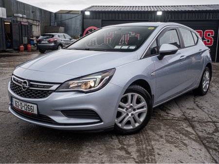 2016 Vauxhall Astra 162 Astra 1.6d/Same owner last 8yrs/1yr warran €11,888