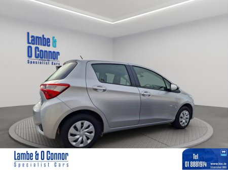 2019 Toyota Yaris 1.0 AUTOMATIC *** SILVER MET *** VERY LOW MILES ****REVERSE CAMERA ****LANE ASSIST ***** IMMOBILISER **** €13,950