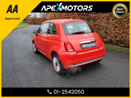 2017 Fiat 500 FINANCE ARRANGED * TOP-SPEC LOUNGE MODEL * PAN SUNROOF * NEW NCT FEB-28 * IMMACULATE * STAMPED SERVICE HISTORY * AA APPROVED * 101 SAFETY CHECKLIST * LOW LOW MILES * 2-KEYS * LOW TAX * 12-MONTH ROADSI €11,949 thumbnail