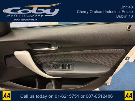 2014 BMW 1 Series 1.6 5DR AUTO M-Sport . NCT, Cruise Control, Dual Climate Control, Alloy Wheels, Revers Camera, Bluetooth, Folding Rear Seats, CD Player & more. €12,950 thumbnail