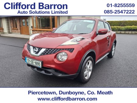 2017 Nissan Juke 1.6 XE CVT E6 4DR AUTO €12,750 thumbnail