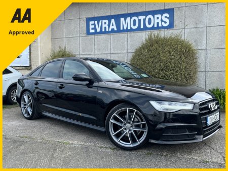 2017 Audi A6 S-LINE ULTRA 190BHP AUTOMATIC 2.0 DIESEL //LOW MILES//FULL LEATHER ELECTRIC HEATED SEATS//SAT NAV//