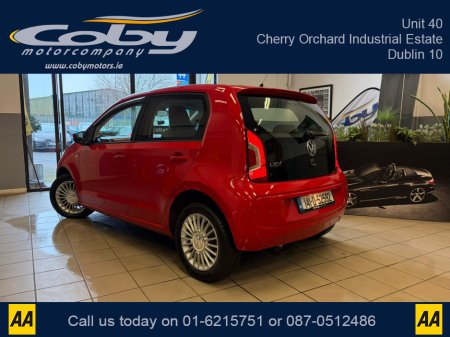2014 Volkswagen up! 1.0 AUTO 5DR. New NCT done before collection, Half Leather, Heated Seats, Parking Sensors, AUX, Central Locking, Radio, CD Player, Air Conditioning,  Luggage Cover, Electric Front Windows and more. €7,950 thumbnail