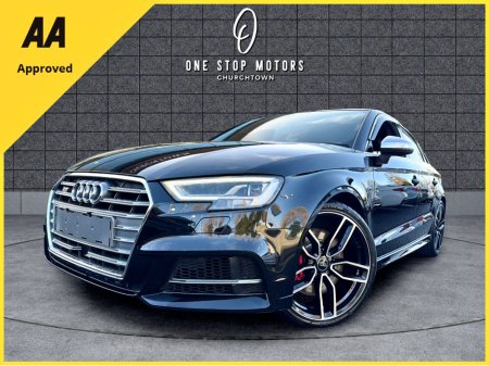 2017 Audi S3 *NEW MODEL* DIGITAL DASH SALOON-79,000KMS-QUATTTO - 300BHP-AUTO-LEATHER €29,900 thumbnail