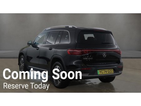 2024 Mercedes-Benz EQB 250+ SPORT EXECUTIVE (7 SEATER / 70.5KWH BATTERY) AUTOMATIC **ONE OWNER / APPLE CARPLAY / BLIND SPOT ASSIST / CRUISE CONTROL / FULL BLACK LEATHER / HEATED FRONT SEATS / SAT NAV / REVERSE CAMERA** €41,900 thumbnail