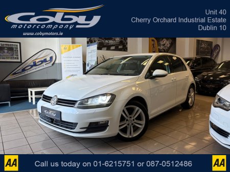 2013 Volkswagen Golf 1.4 5DR AUTO Highline. New NCT done before collection. Full Leather, Reverse Cam, Cruise Control, Heated Seats, Dual Climate, MFSW, Paddle Shift, Bluetooth and more. €11,450 thumbnail