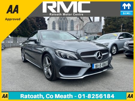 2018 Mercedes-Benz C Class 220D AMG LINE CABRIOLET Premium €32,950