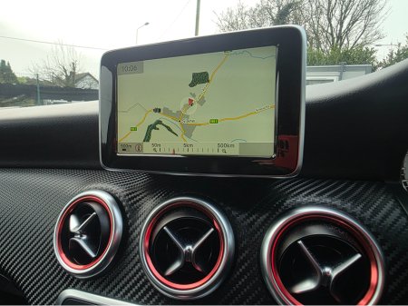 2014 Mercedes-Benz A Class A180 AMG LINE - SAT NAV PACK - HALF LEATHER  SEATS - REV CAMERA / HI SPEC / SYSTEM LOW ROAD TAX BAND / SIMI DEALER €14,450 thumbnail