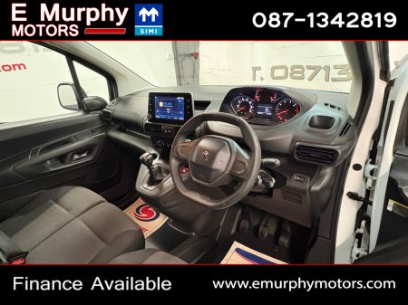 2022 Peugeot Partner 1.5 HDI PROFFESIONAL PLUS LOW MILEAGE €65 PER WEEK €12,154 thumbnail