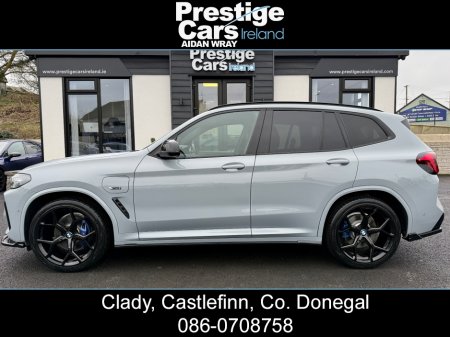 2021 BMW X3 X DRIVE 30E M SPORT AUTO PETROL/PLUG IN HYBRID,LCI NEW MODEL,BROOKLYN GREY,M PERFORMANCE BODY KIT,PLUS/TECH PACK,HEATED LEATHER,CAMERAS,AMBIENT LIGHTING,VIRTUAL COCKPIT,XENON LIGHTS,FBMWSH,HIGH SPEC €40,000 thumbnail