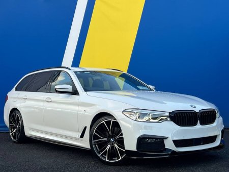 2018 BMW 5 Series 523d M-SPORT COMPETITION TOURING 2.0 D // NEW M5 ALLOYS // LEATHER M-SPORT HEATED POWERED SEATS // HEADS-UP DISPLAY €29,950