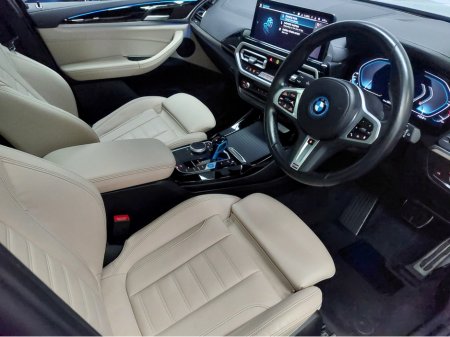 2022 BMW iX3 222 iX3 M SPORT  (DECEMBER 222) ( NEW MODEL ) PANORAMIC  SUNROOF --COMFORT PACK-- DRIVER ASSIST PROF PACK --- PARK ASSIST PACK -- ELECTRIC SEATS --- VISIBILITY PACK ---HIGH BEAM ASSIST - WIRELESS €34,995