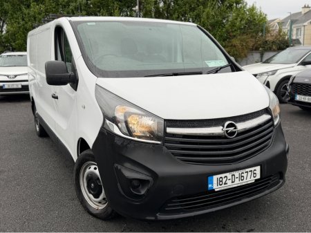 2018 Opel Vivaro L2H1 2900 1.6 CDTI 95PS 5DR €11,950