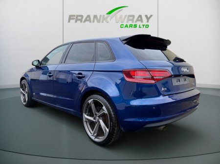 2014 Audi A3 1.2 TFSI SE 110 BHP 5DR **142**€200 TAX**MINT**SCUBA BLUE**KITTED** €10,450 thumbnail