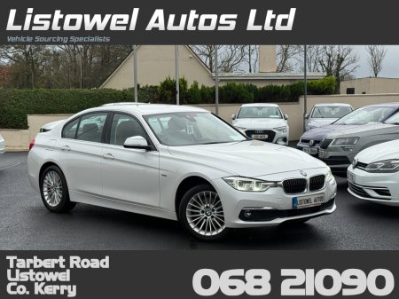 2017 BMW 3 Series LUXURY 2.0 190BHP * REVERSE SENSORS, ADAPTIVE CRUISE CONTROL, POWER ADJUSTABLE SEATS, 3 STAGE HEATED SEATS, DUAL ZONE AIR CONDITIONING, 2 KEYS, COMES WITH 2 YEAR NEW NCT, ADAPTIVE CRUISE CONTROL* €19,950