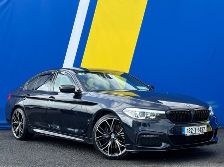 2018 BMW 5 Series 530e M-SPORT 2.0 HYBRID AUTO // IVORY LEATHER M-SPORT INTERIOR // DIGITAL CLUSTER // AMBIENT LIGHTING PACK