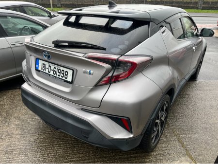 2018 Toyota C-HR 1.8 HYBRID AUTO LOW KM HIGH SPEC €19,450 thumbnail