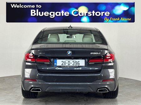 2021 BMW 5 Series 530D XDRIVE M SPORT**HEATED MULTIFUNCTIONAL STEERING WHEEL**FRONT HEATED ELECTRIC MEMORY SEATS**TOUCH SCREEN INFOTAINEMNT**REVERSE CAMERA**PARKING SENSORS**APPLE CARPLAY**CREAM LEATHER INTERIOR** €42,795