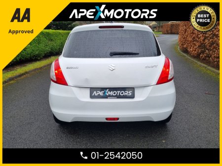 2012 Suzuki Swift 1.2 MANUAL * TOP-SPEC SZ3 * NEW NCT FEB-27 * ONE OWNER FROM NEW * IMMACULATE * 6-STAMPS in SERVICE HISTORY * AA APPROVED * 101 SAFETY CHECKLIST * LOW LOW MILES * CRUISE CONTROL * LOW TAX * 12-MONTH RO €6,949 thumbnail