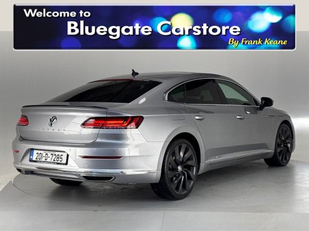 2020 Volkswagen Arteon 2.0 TSI R-LINE 190BHP**NEW NCT**PANORAMIC SUNROOF**BLACK LEATHER INTERIOR**FRONT HEATED SEATS**REVERSE CAMERA**PARKING SENSORS**KEYLESS START**DUAL CLIMATE CONTROL**APPLE CARPLAY**FINANCE AVAILABLE** €32,995 thumbnail