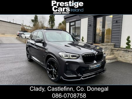 2022 BMW X3 X DRIVE 30E M SPORT AUTO PETROL/PLUG IN HYBRID,LCI NEW MODEL,*PAN ROOF*,SOPHISTO GREY,M PERFORMANCE BODY KIT,COMFORT PLUS PACK,HEATED LEATHER,CAMERAS,AMBIENT LIGHTING,VIRTUAL COCKPIT,XENONS,FBMWSH €46,150 thumbnail