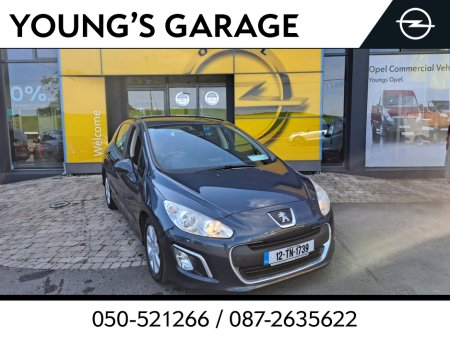 2012 Peugeot 308 1.6 HDI SR 90BHP 5DR