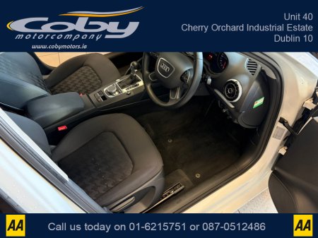 2015 Audi A3 1.4 Petrol Auto Saloon 4DR. New NCT done before collection, Reverse Camera, Dual Climate Control, MFSW, Cruise Control, Sat Nav, Handsfree, Parking Sensors, Paddle Shift and more. €13,750 thumbnail