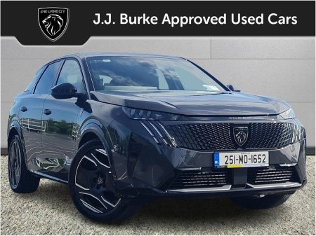 2025 Peugeot 3008 Std eGT 73kWh 210 bhp €42,950