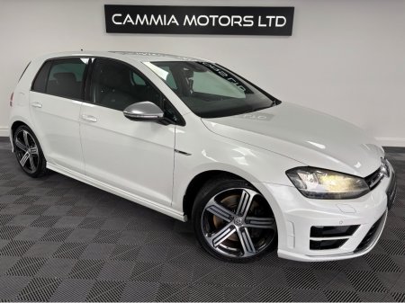 2014 Volkswagen Golf *VOLKSWAGEN GOLF R* *PEARL WHITE* *CADIZ ALLOYS* *HEATED LEATHER ELECTRIC SEATS* *DSG* *KEYLESS ENTRY* *REVERSE CAMERA* *300BHP* *TRADE INS WELCOME*