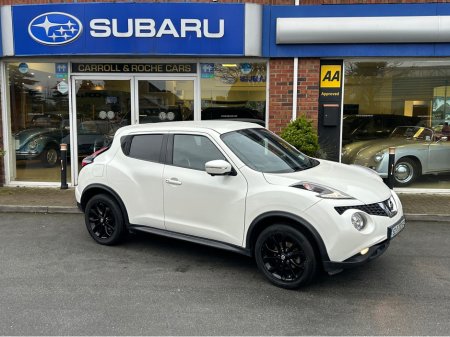 2015 Nissan Juke 1.5 DCI TEKNA SUV in White + Black Detail & Black Leather - Trade-In Welcome - Assured Dealer Warranty & Fully Serviced - €7,950 thumbnail